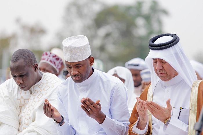 Lt Gen Mubarakh Muganga na we yitabiriye uyu munsi mukuru