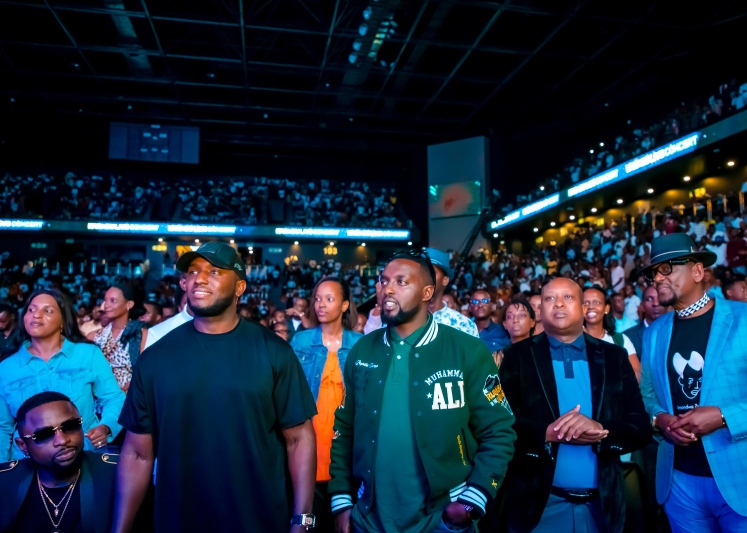 The Ben uherutse gukora ubukwe ari mu byamamare byari muri iki gitaramo