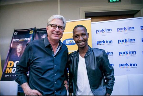 Israel Mbonyi afata Don Moen nk'umuhanzi w'icyitegererezo