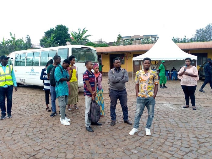 Aba bafashwe banyura mu busitani ku mihanda, abazabyongera ngo bazahanwa