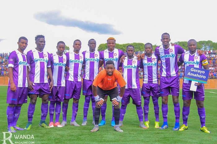 Umunyezamu Itangishatse Jean Paul agiye kumara imyaka umunani muri Sunrise FC (Ifoto: Rwanda Magazine)