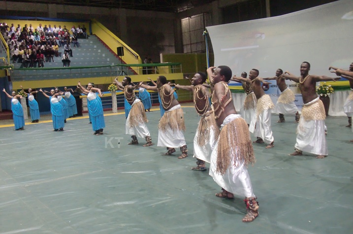 Itorero Inyamibwa rya AERG ryasusurukije ibi birori.