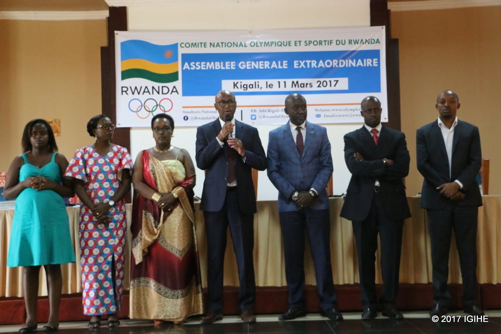 Abagize Komite olempike bari batowe tariki 11/03/2017