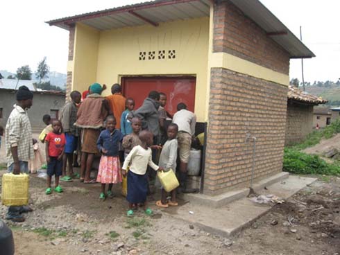 Rimwe mu mavomero yubatswe n