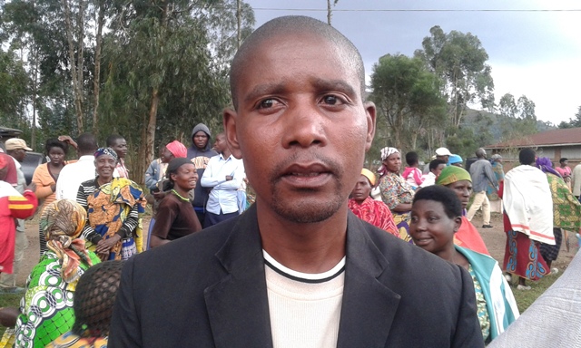 Iyamuremye Alexandre, umunyamabanga nshingwabikorwa w' Akagari ka Rubirizi