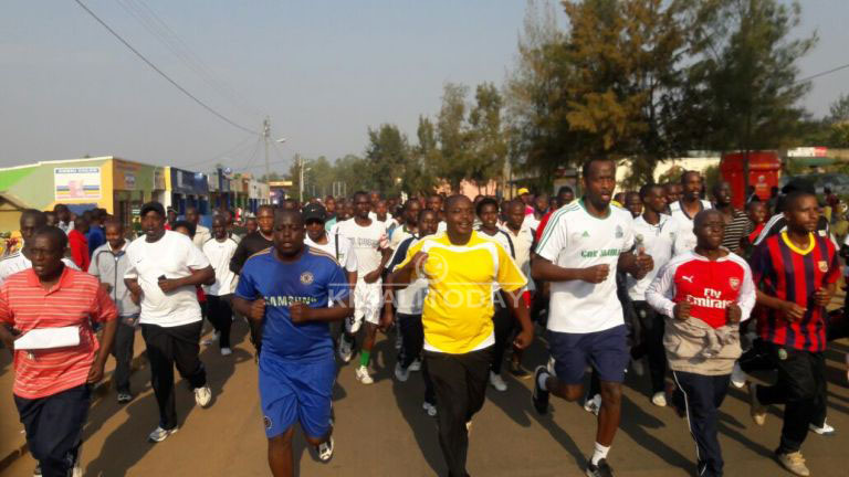 Iyo siporo yitabiriwe n'abatari bake 