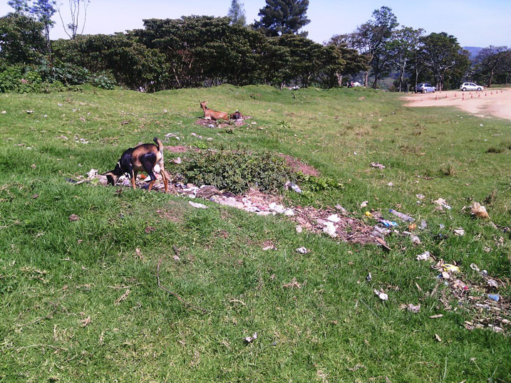 Izi hene ziziritse kuri stade ahamenwa imyanda.