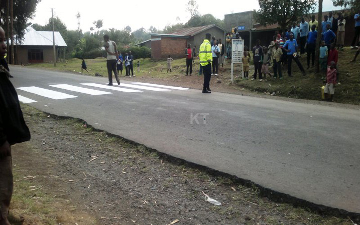 Izi Zebra Crossing zizafasha cyane cyane abanyeshuri bahanyura bavuye kwiga 