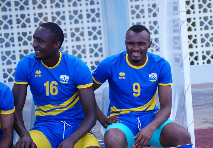 Sugira Ernest na Jacques Tuyisenge basanzwe muri ba rutahizamu b'Amavubi, iyi minsi ntibaheruka gukina