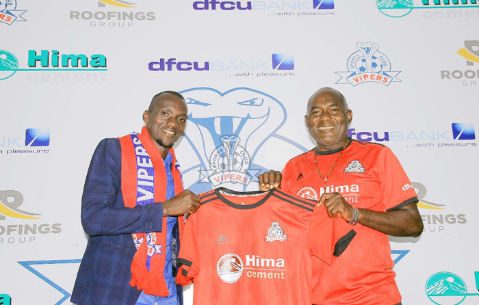 Jamil Kalisa ubwo yajyaga muri Vipers avuye muri Bright Stars nayo yo muri Uganda