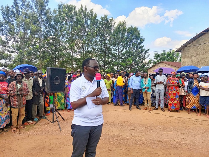 Jean d'Amour Ntakirutimana uhagarariye umuryango Mwanukundwa mu Karere ka Huye 