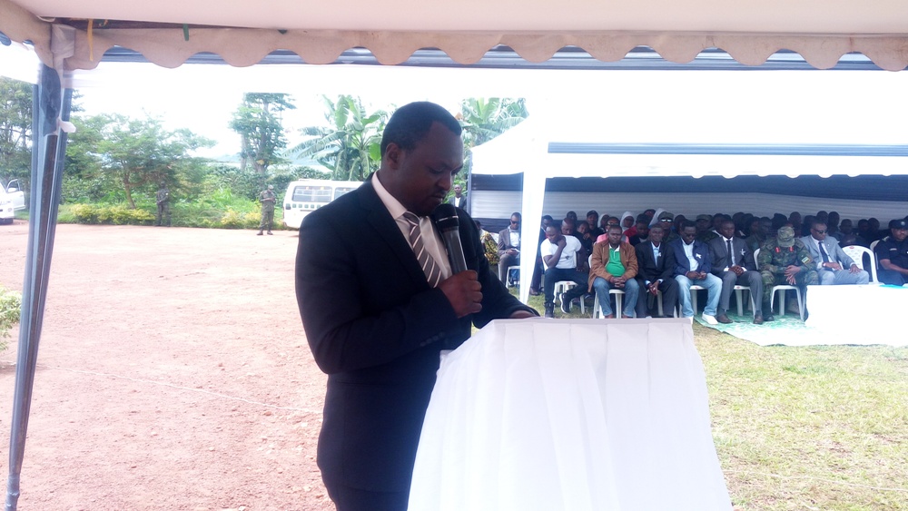 Jean Paul Hanganimana, umuyobozi w'Akarere ka Gisagara ushinzwe ubukungu