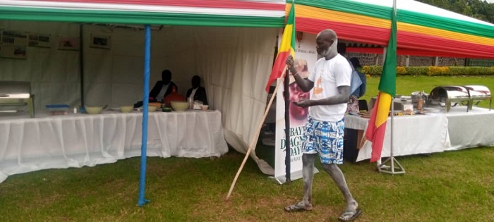 Umusirikare w'igihugu cya Afurika y'Epfo ni uku yari yambaye