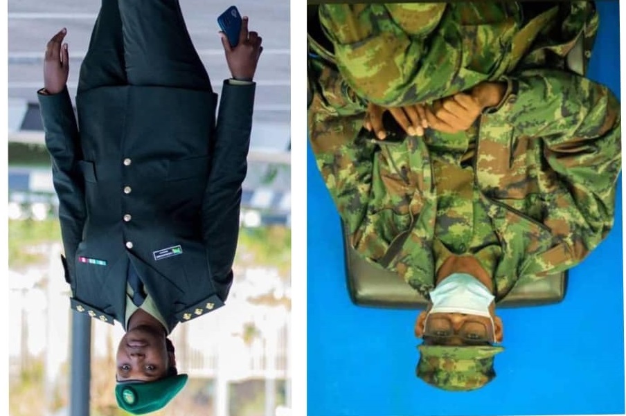 Col. (Rtd) Muyango Jean Bosco na Capt. Jeannet Mukangabo 