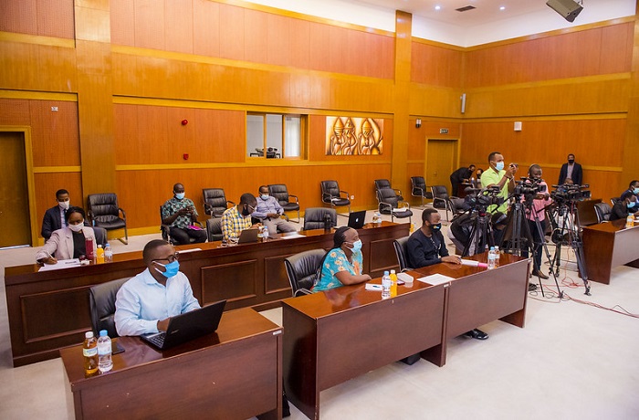 Abanyamakuru bitabiriye ikiganiro bahawe na Minisitiri Dr. Biruta Vincent