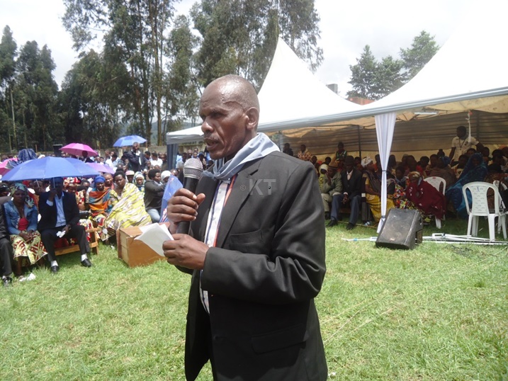 Juru Anastase ukuriye IBUKA mu Karere ka Nyabihu.