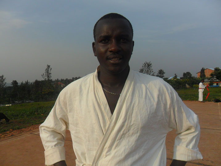 Ngaboyimbere avuga ko umukino wa Karate uhagaze neza muri Kirehe ndetse bafite ingamba zo gukomeza kuwuteza imbere.