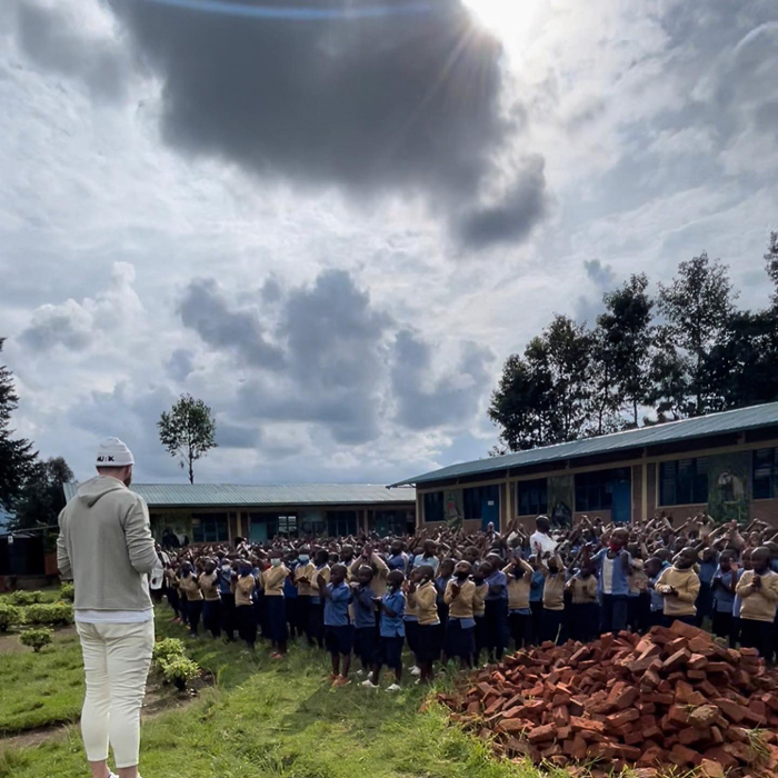 Jusuf Nurkić aganiriza abanyeshuri i Musanze