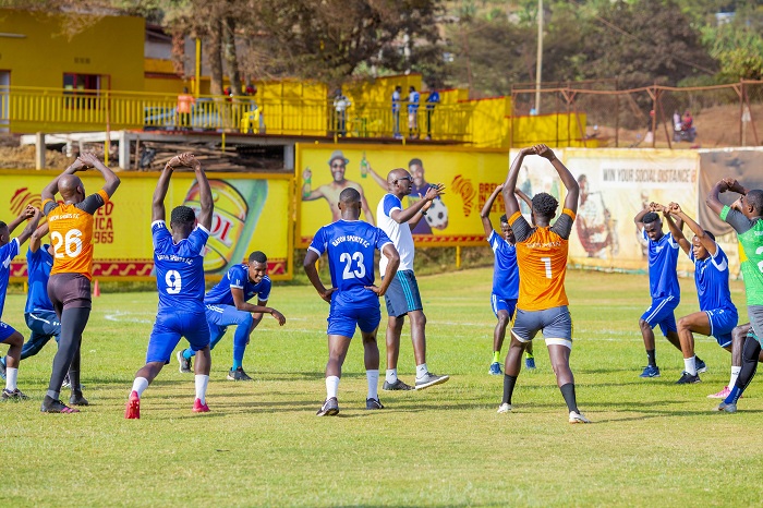  Umutoza Haringingo yibanze ku myitozo yo kongerera ingufu abakinnyi