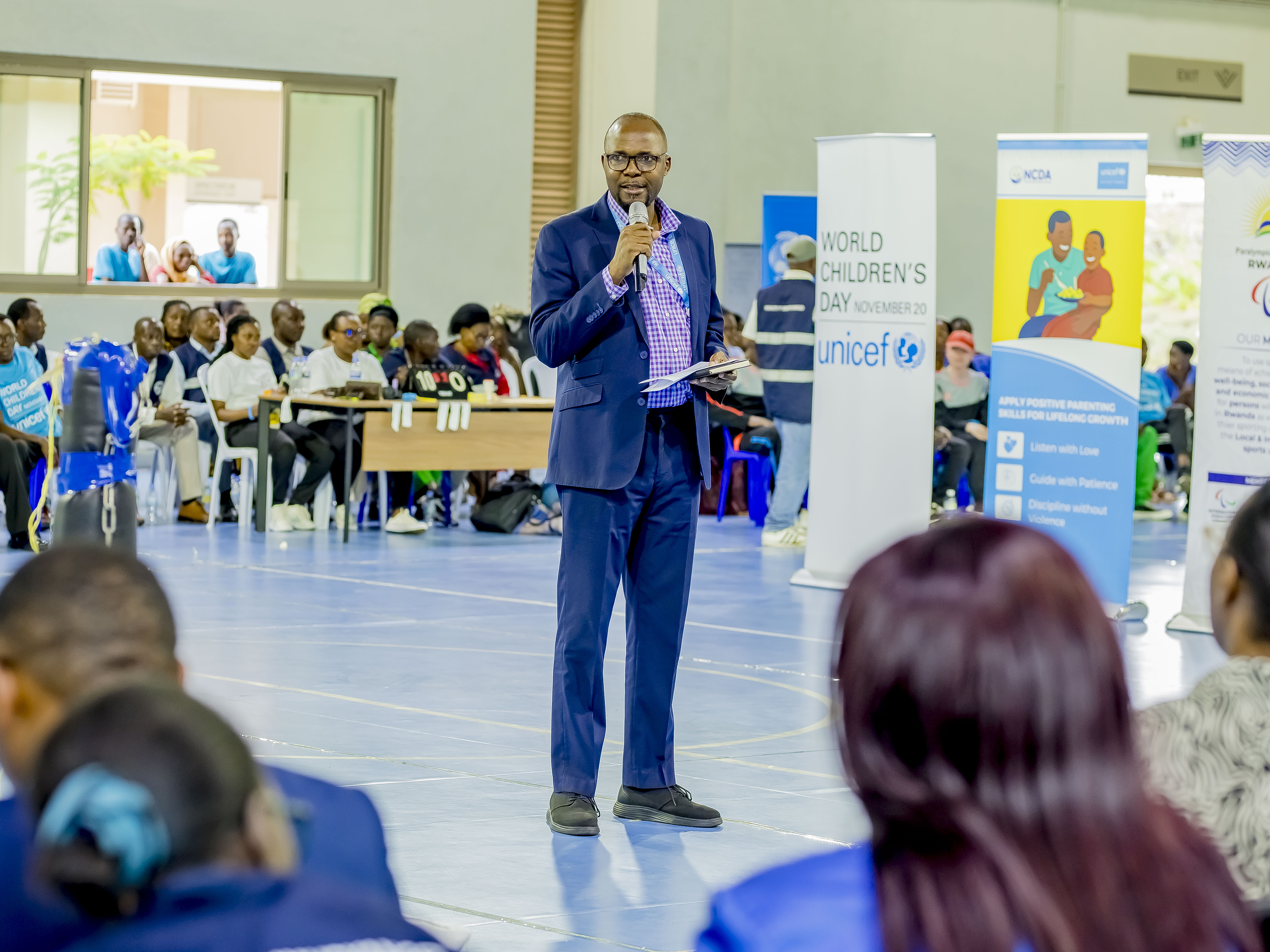 Umuyobozi uhagarariye UNICEF mu Rwanda Dominic Muntanga