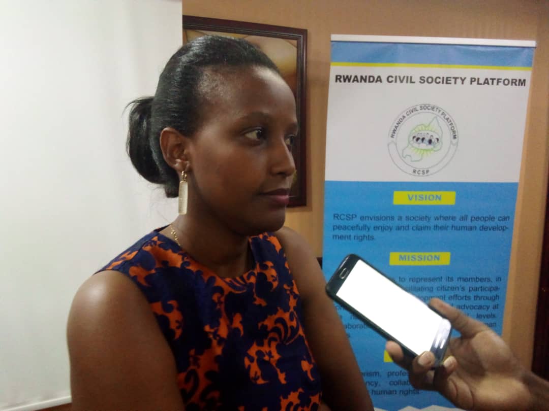 Kabeza Angelique, Umunyamabanga Nshingwabikorwa w'ihuriro ry'imiryango nyarwanda ya sosiyete sivile