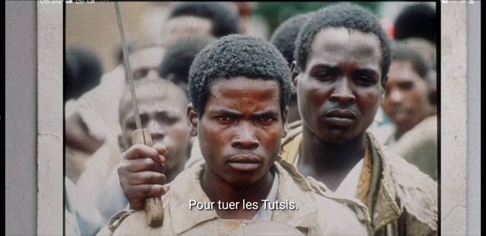 Iyi Filime igaragaza uburyo Interahamwe zashishikarizwaga kwica Abatutsi