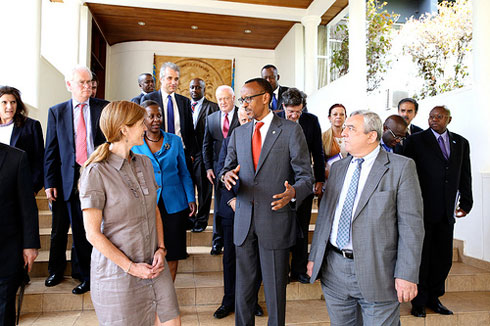 Perezida Kagame hamwe n