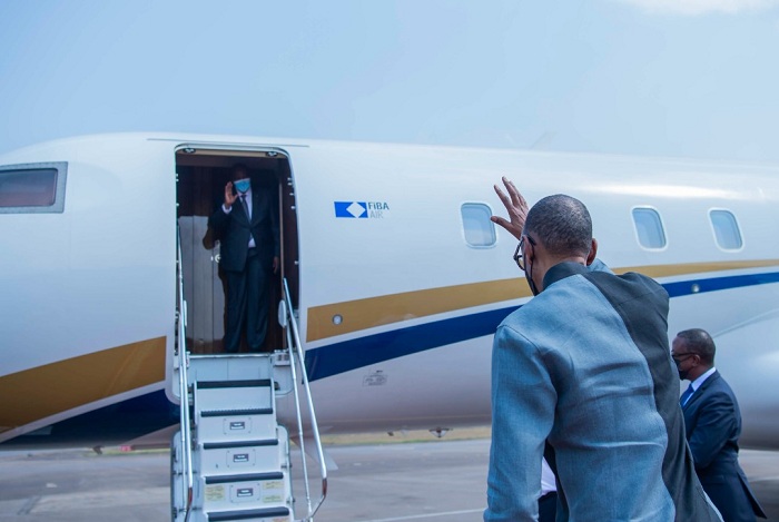 Perezida Kagame yaherekeje Touadéra wasoje uruzinduko rwe mu Rwanda