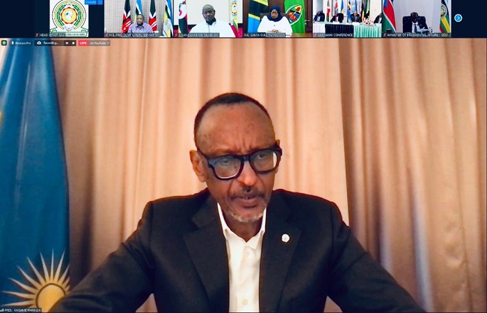 Perezida Kagame yifurije ikaze RDC muri EAC