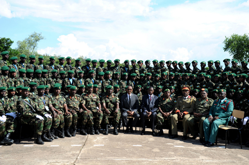 Abasirikare barangije amasomo yabo ni 308. 