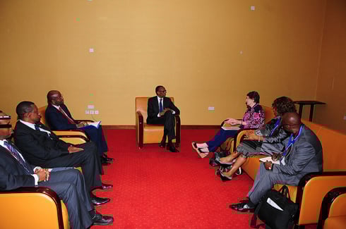 Perezida Kagame yanabonanye n