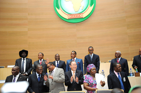 Umuhango wanitabiriwe n'umunyamabanga mukuru w'Abibumbye, Ban Ki Moon.