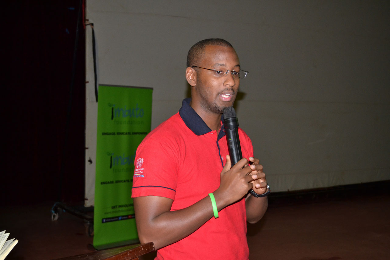 Kajangwe avuga ko Imbuto Foundation yifuza ko abiga kuvugira mu ruhame biyongera muri Kaminuza