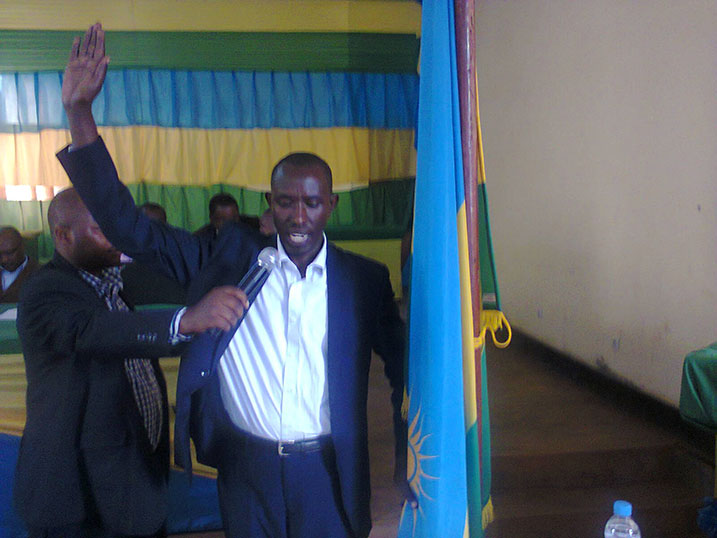 Kamali Aimé Fabien watorewe kuyobora Akarere ka Nyamasheke.