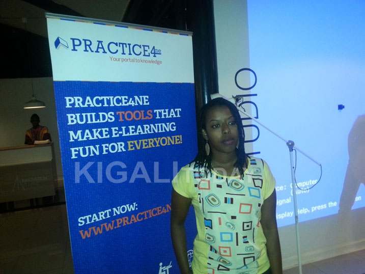 Kamaliza, umwe mu batangije urubuga ruzajya rufasha abana gusubiramo amasomo mu rugo.