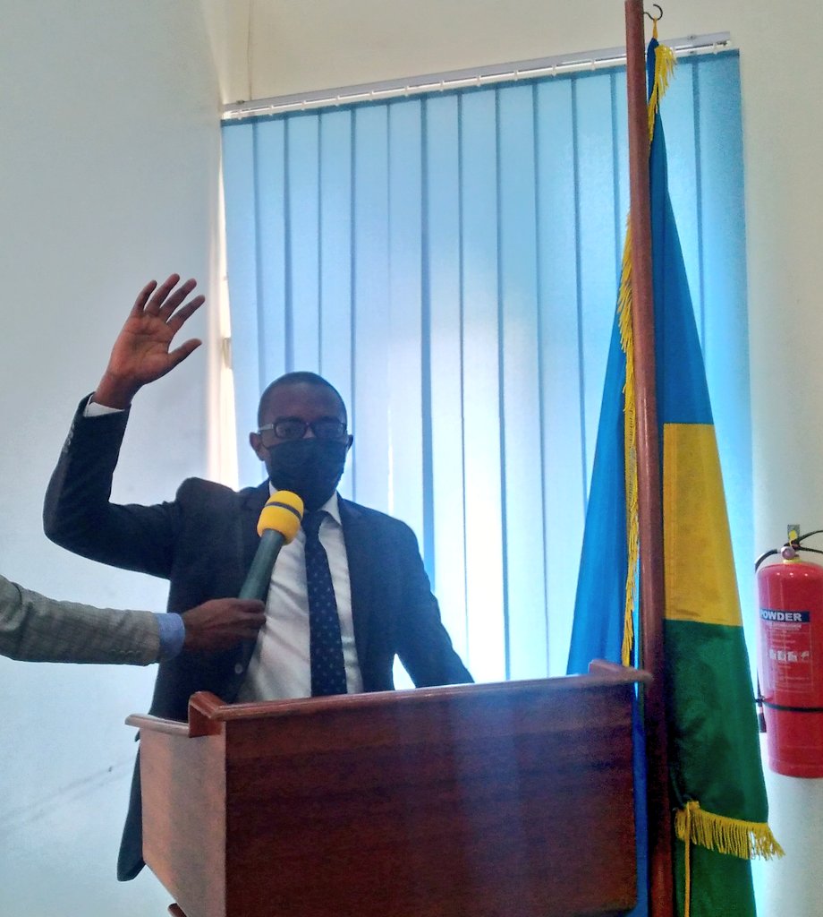 Umuyobozi w'Akarere ka Rubavu Kambogo Ildephonse arahirira kuyobora Akarere