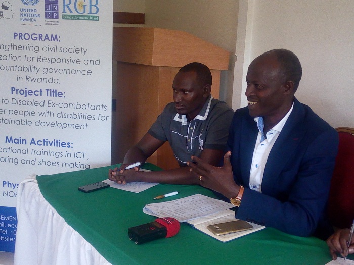 Kangwage avuga ko RGB izakomeza gukurikirana uwo muryango kugira ngo iyo nkunga izabagirire akamaro