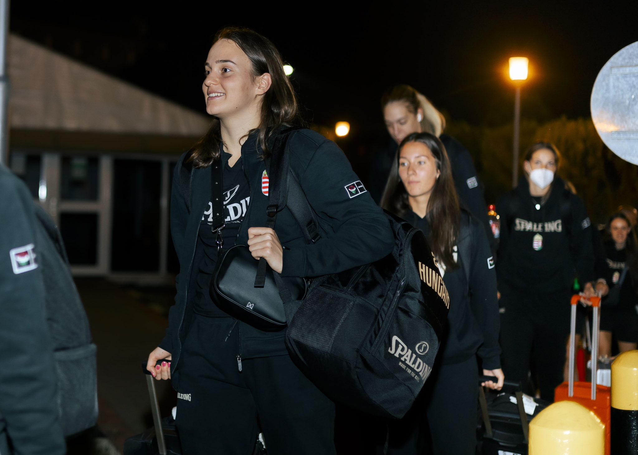 Ubwo bageraga ku kibuga cy'indege cya Kigali i Kanombe