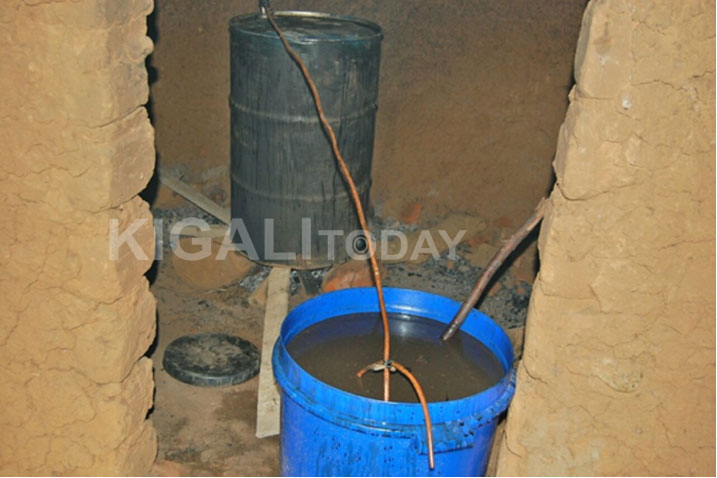 Kanyanga kwa Sindayigaya bari batetse.