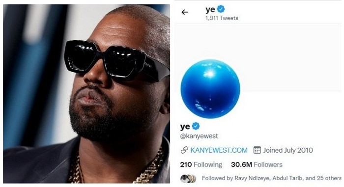 Kanye West yahinduye izina aba Ye