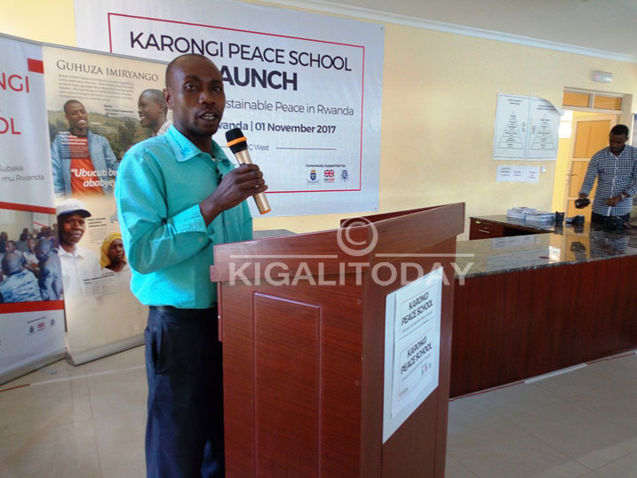 Karangwa avuga ko mbere yo guhabwa inyigisho zo kwimakaza umuco w'amahoro yarangwaga n'ingengabitekerezo ya Jenoside