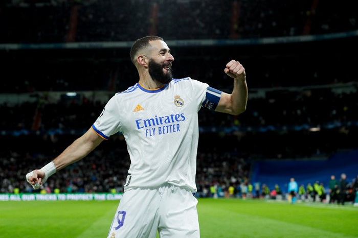 Karim Benzema yakoze amateka atsinda ibitego bitatu
