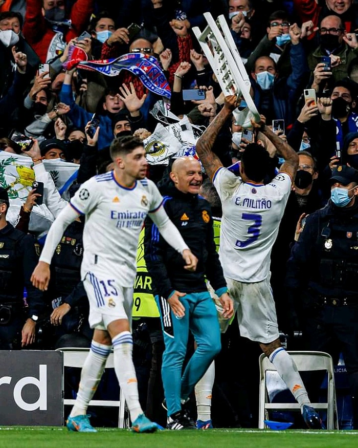 Byari ibyishimo bikomeye kuri sitade ya Real Madrid