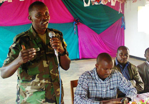 Major Ntambara Richard, umuyobozi w