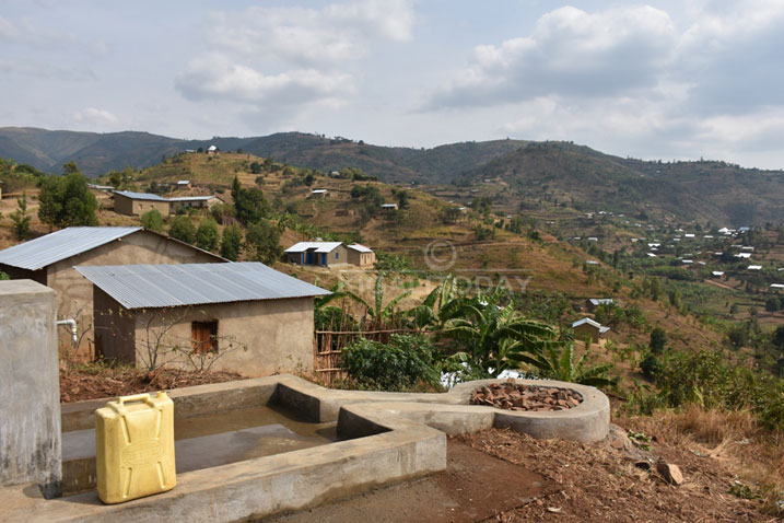 Abantu bashyikirijwe amazi biganje mu bice by'imisozi miremire