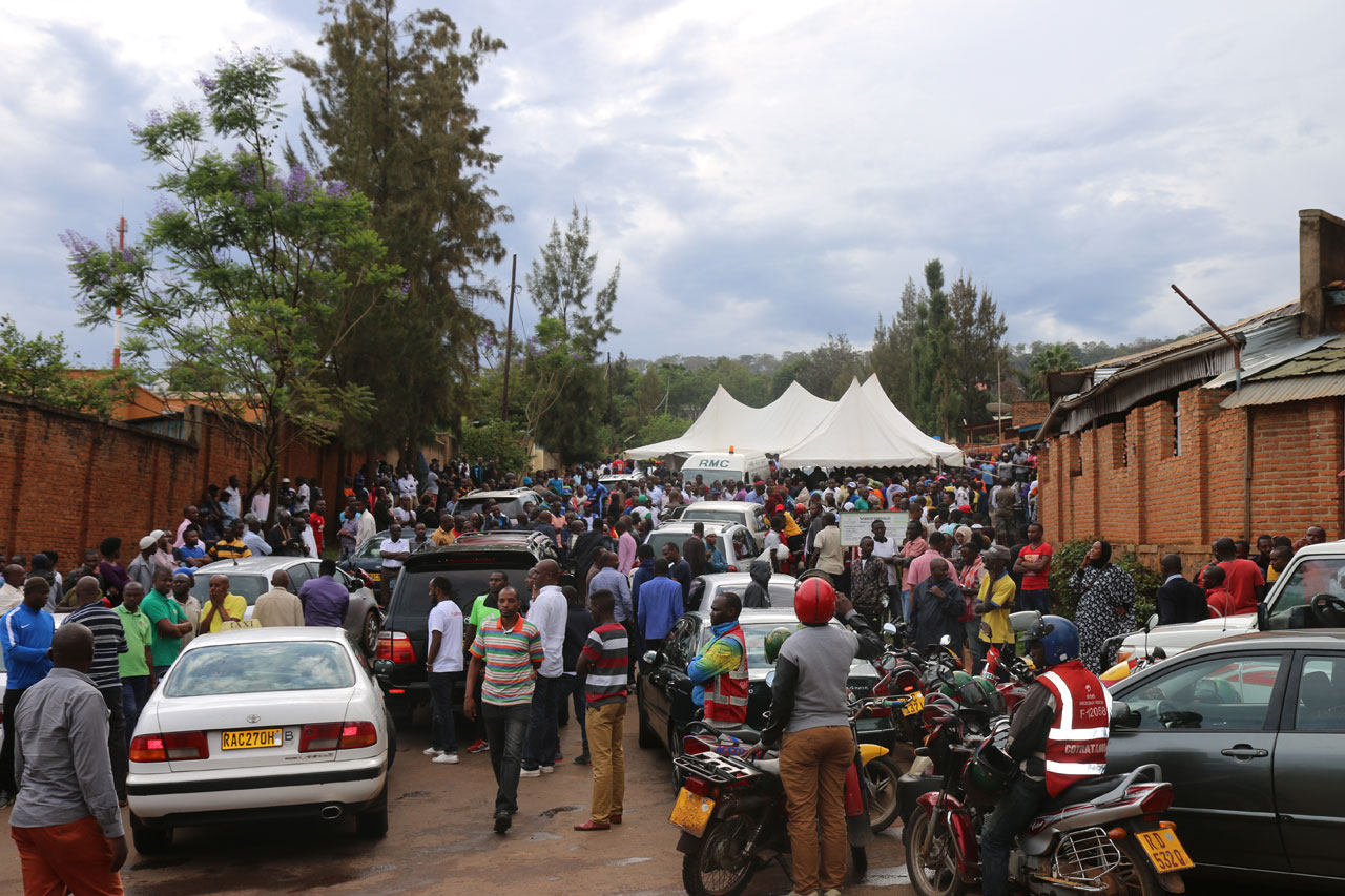 Umuhango wo gushyingura Katauti witabiriwe n'abantu b'ingeri zitandukanye 