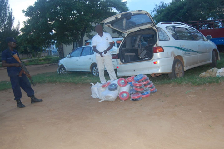 Kayihura afungiye kuri sitasiyo ya Nyamata nyuma yo gufatanwa insinga za magendu.