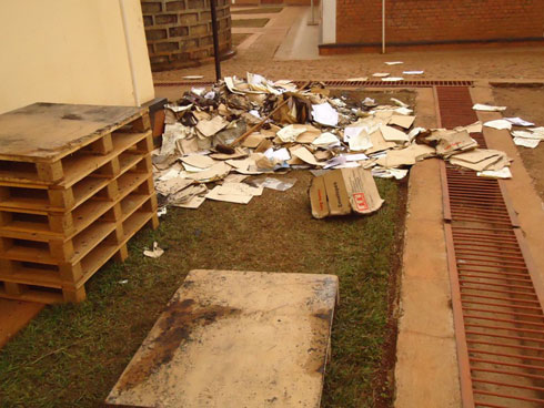 Ibyangijwe n'iyo nkongi ntabwo ari byinshi.