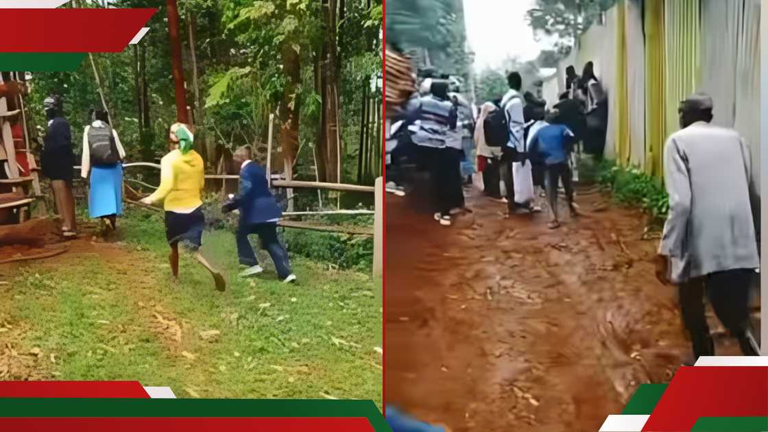 Hari abamukurikiye ngo bamubaze ikibaye abereka igihandure, ubukwe buhagaragara uko