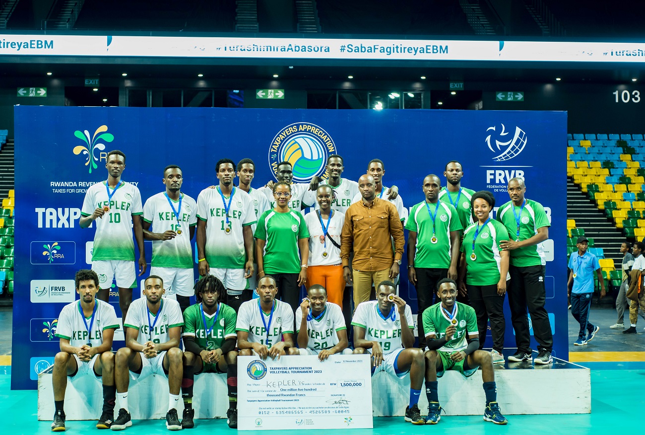 Ikipe ya Kepler yegukanye umwanya wa 2 mu irushanwa rya Taxpayers 2023